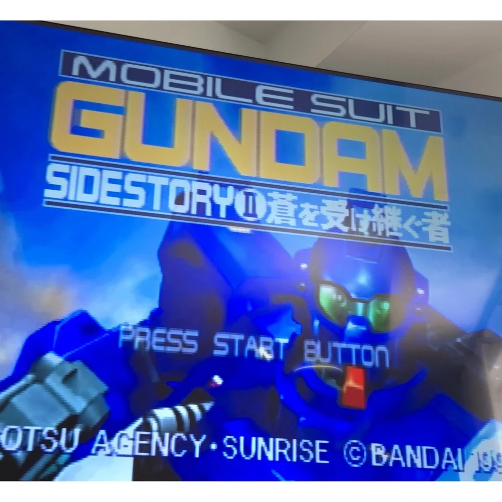 Mobile Suit Gundam Side Story 2 - Sega Saturn JP Import CIB - Tested - US Seller